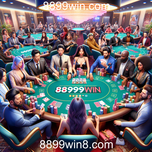 Descubra a Emoção dos Jogos de Pôquer em 8899win.com